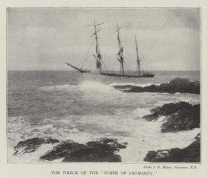 Le naufrage du Firth of Cromarty - English Photographer