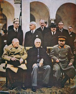 La conférence de Yalta, février 1945