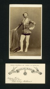 Le héros Chevalier Blondin de Niagara - English Photographer