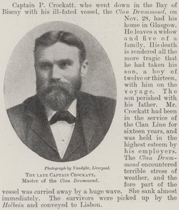 Feu le capitaine Crockatt, maître du Clan Drummond