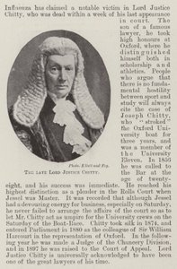 Feu Lord Justice Chitty