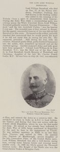 Feu Lord William Beresford, VC, Ancien Colonel des 9e Lanciers