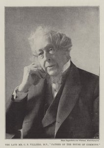 Feu M. C P Villiers, MP, père de la Chambre des communes - English Photographer