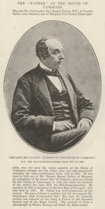 Feu M. Talbot, père de la Chambre des communes, député de Mid-Glamorganshire de 1830 à 1890 - English Photographer