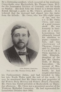 Feu M. Thomas Owen, député - English Photographer