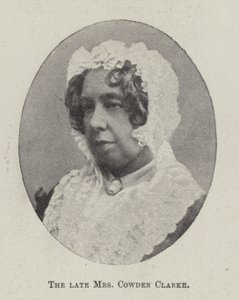 Feu Mme Cowden Clarke - English Photographer
