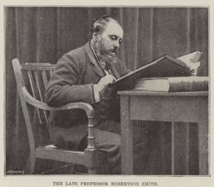 Feu le professeur Robertson Smith