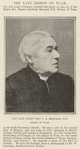 Feu le très révérend C B Bernard, DD, évêque de Tuam