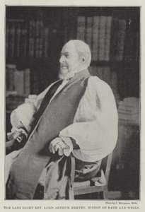 Feu le très révérend Lord Arthur Hervey, évêque de Bath et Wells - English Photographer