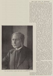 Feu Roundell Palmer, premier comte de Selborne, PC