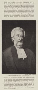 Le défunt Sir Charles Parker Butt, président de la Cour des successions, du divorce et de l