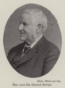Feu Sir George Bowen - English Photographer