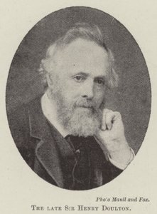 Feu Sir Henry Doulton - English Photographer
