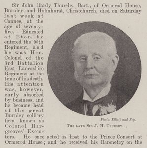 Feu Sir J H Thursby