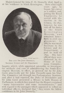 Le défunt Sir John Donnelly, secrétaire du département des sciences et des arts