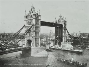 Pont de la Tour le jour de son ouverture, 1894