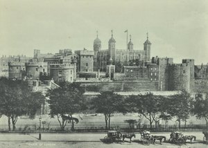 Tour de Londres, Tower Hill, 1890
