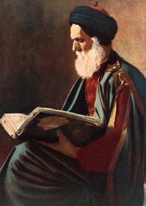 Rabbin tunisien (photo couleur)