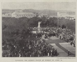 Dévoilement de la statue de la reine à Durban le 19 avril - English Photographer