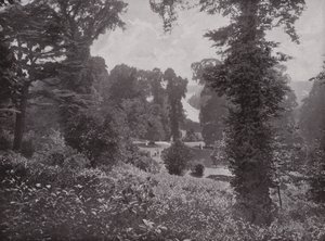Vue depuis les jardins en terrasse, Richmond, regardant en amont - English Photographer