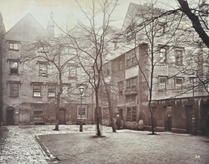 Vue de Barnards Inn, Londres, 1879