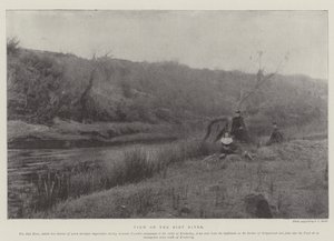 Vue de la rivière Riet