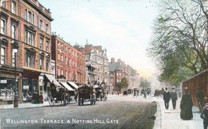 Wellington Terrace et Notting Hill Gate - English Photographer
