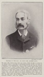 Écrivains du jour, M. Andrew Lang - English Photographer