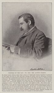 Écrivains du jour, M. Austin Dobson - English Photographer