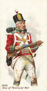 1808, époque de la guerre péninsulaire - English School