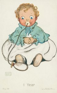 1 an (lithographie couleur) - English School