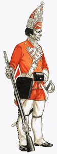 92ème. Grenadier à pied 1751 - English School