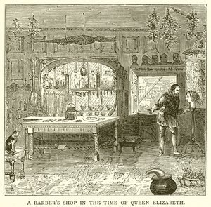 Un salon de coiffure à l