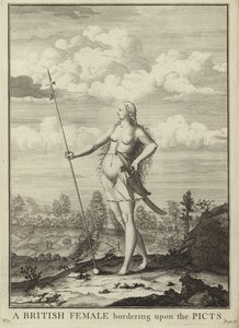 Une femme britannique proche des Pictes