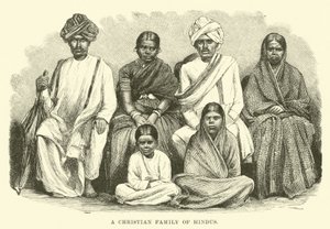 Une famille chrétienne de hindous - English School