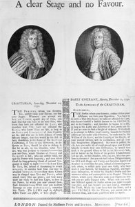 Une Scène Claire et Pas de Faveur, 1730 (gravure)