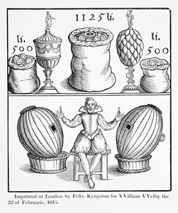 Déclaration fixant la date du prochain tirage de la Grande Loterie Permanente pour la Virginie, imprimée par Felix Kyngston pour William Welby, Londres, 1615 - English School