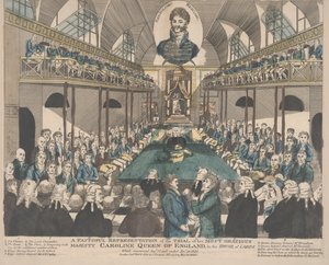 Représentation fidèle du procès de Caroline, reine d