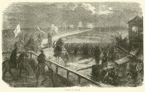 Un drapeau de trêve, décembre 1870 - English School