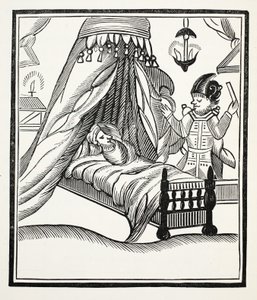 Un compte rendu complet, vrai et particulier, illustration de Chap-books du XVIIIe siècle par John Ashton, pub. 1882 - English School