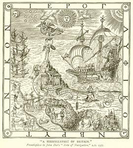 Un hiéroglyphe de la Grande-Bretagne