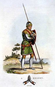 Un chevalier - English School