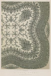 Châle en dentelle - English School