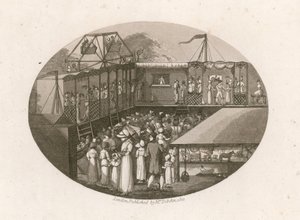 Une foire à Londres, peut-être à Camberwell
