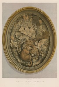 Modèle en cire pour le bronze par A Cain, Paris (chromolitho) - English School