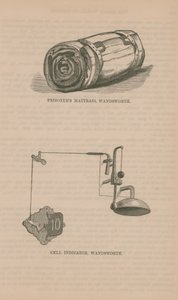 Matelas de prisonnier et indicateur de cellule - English School