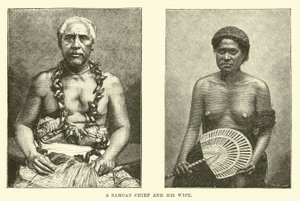 Un chef samoan et sa femme - English School