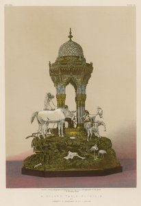 Fontaine de table en argent