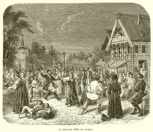 Une fête de village en Russie - English School