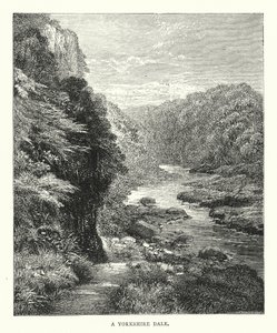 Une vallée du Yorkshire - English School